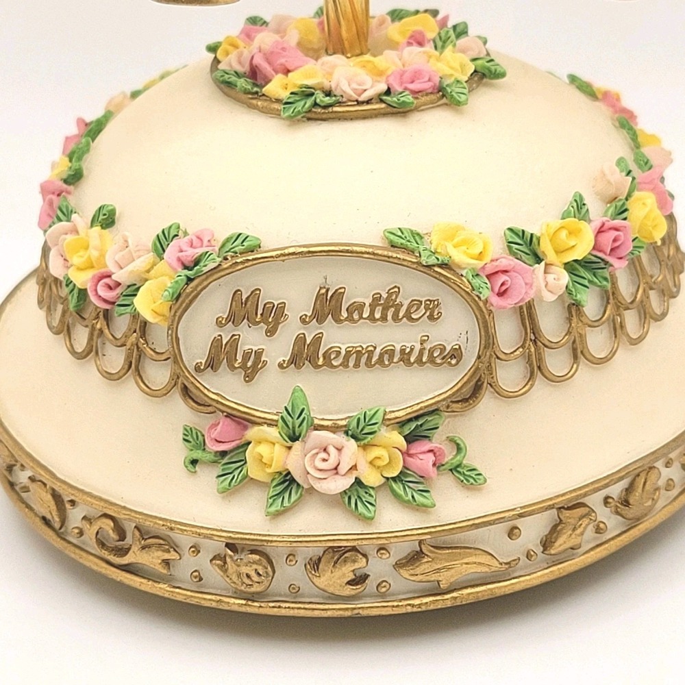 San Francisco Music Box Co Carousel Horse "My Mother My Memories" Musical - Picture 4 of 11